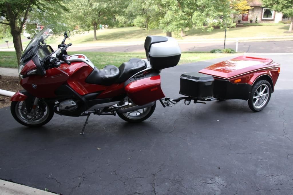 Pulling trailer with R1200RT Bmw R1200rt Motorcycle Trailer Hitch